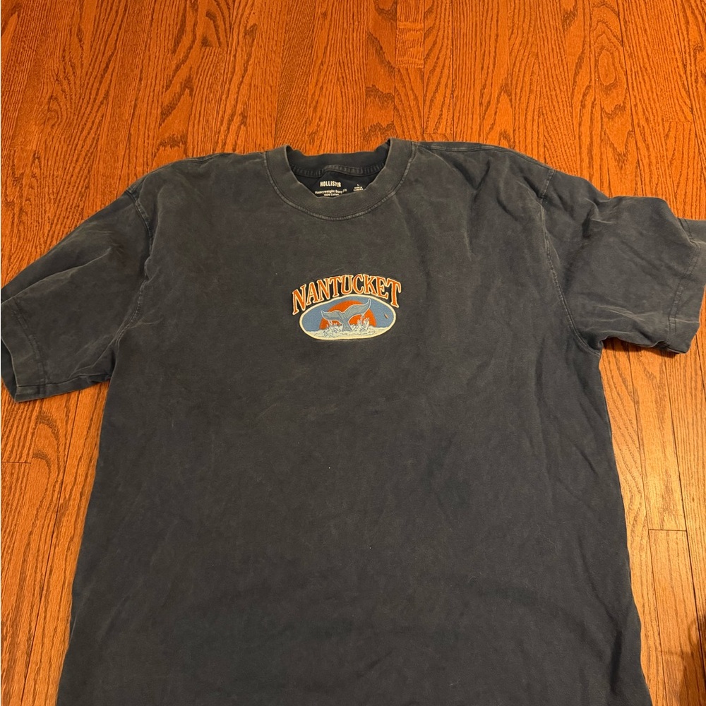 Navy Blue Graphic T-Shirt